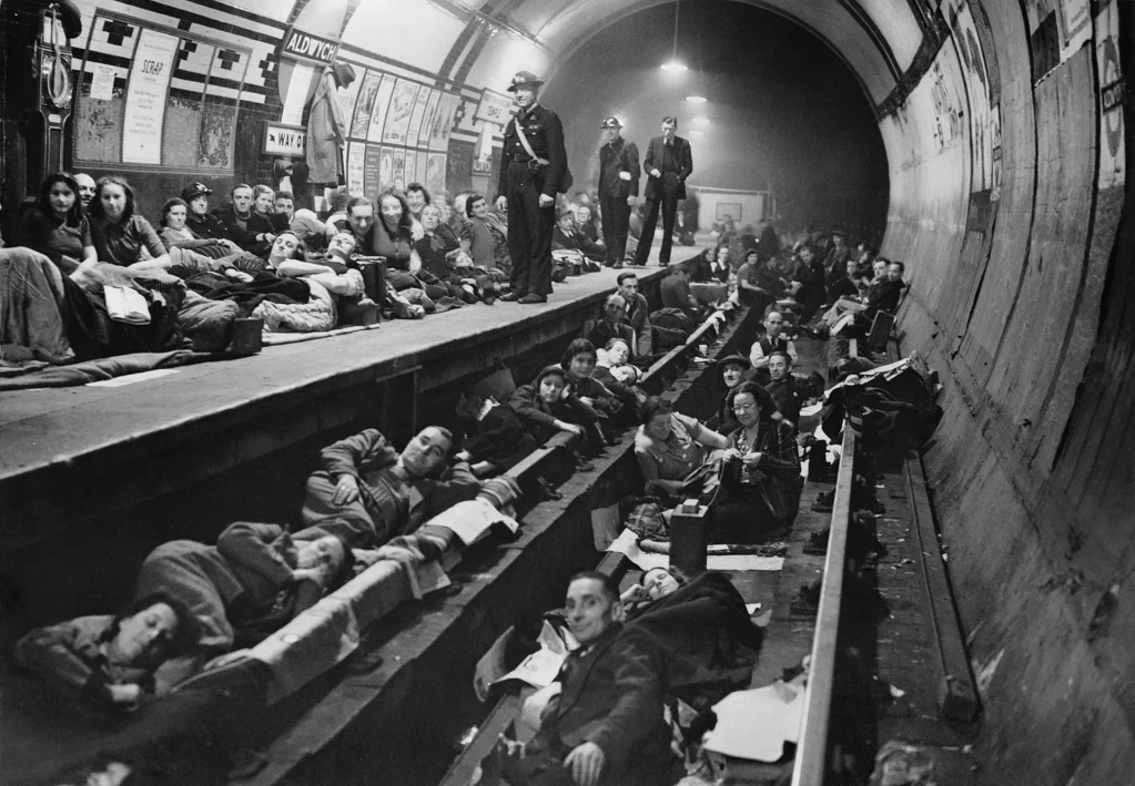 Aldwych Station, Bomb Shelter WWII