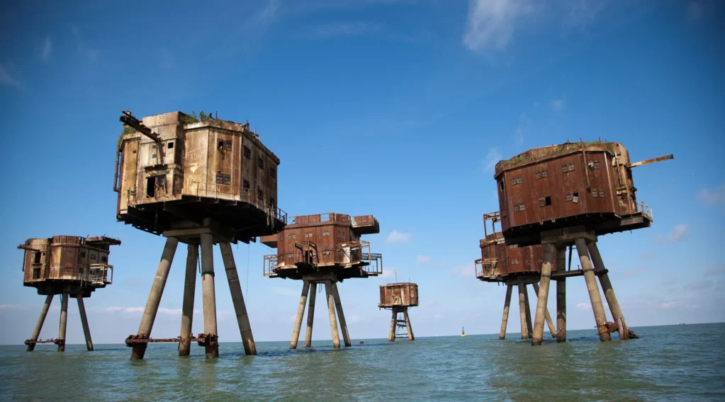 Maunsell Forts Thames Estuary