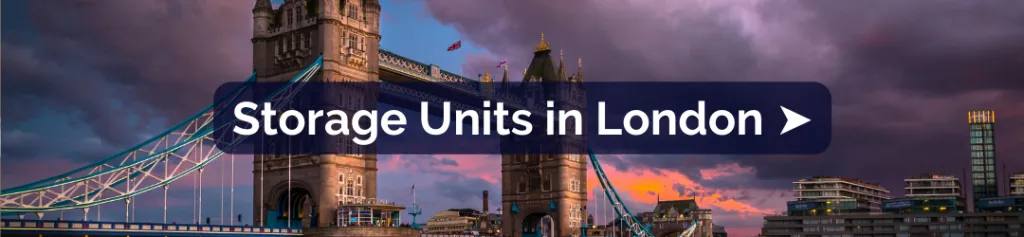 Storage units services in london