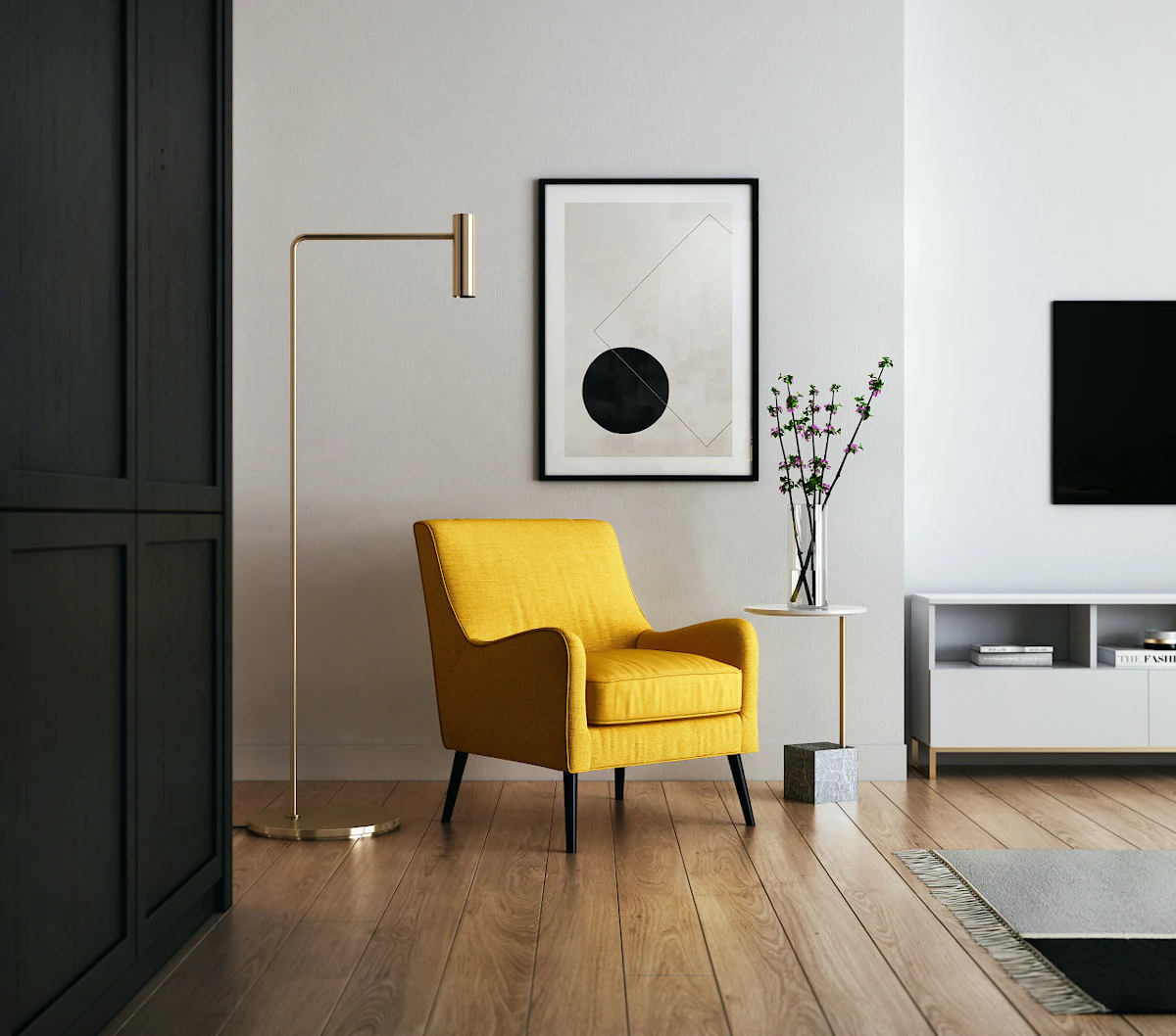 Appartement au rangement feng shui