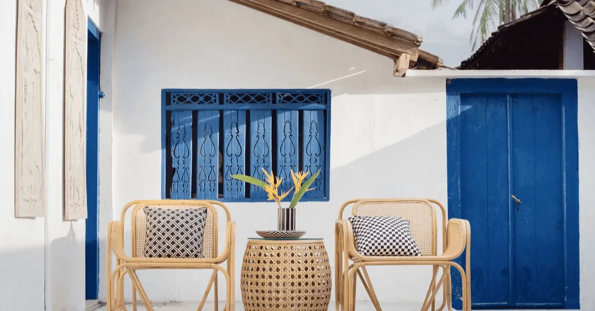 Small garden furniture set