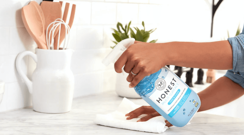 Cleaning a Surface.