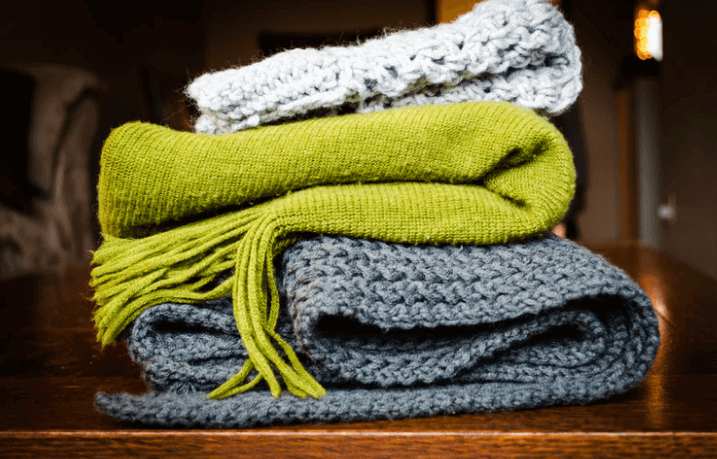 Folded Clothes.
