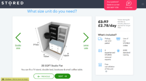 Long-term personal storage cost. Illustration.