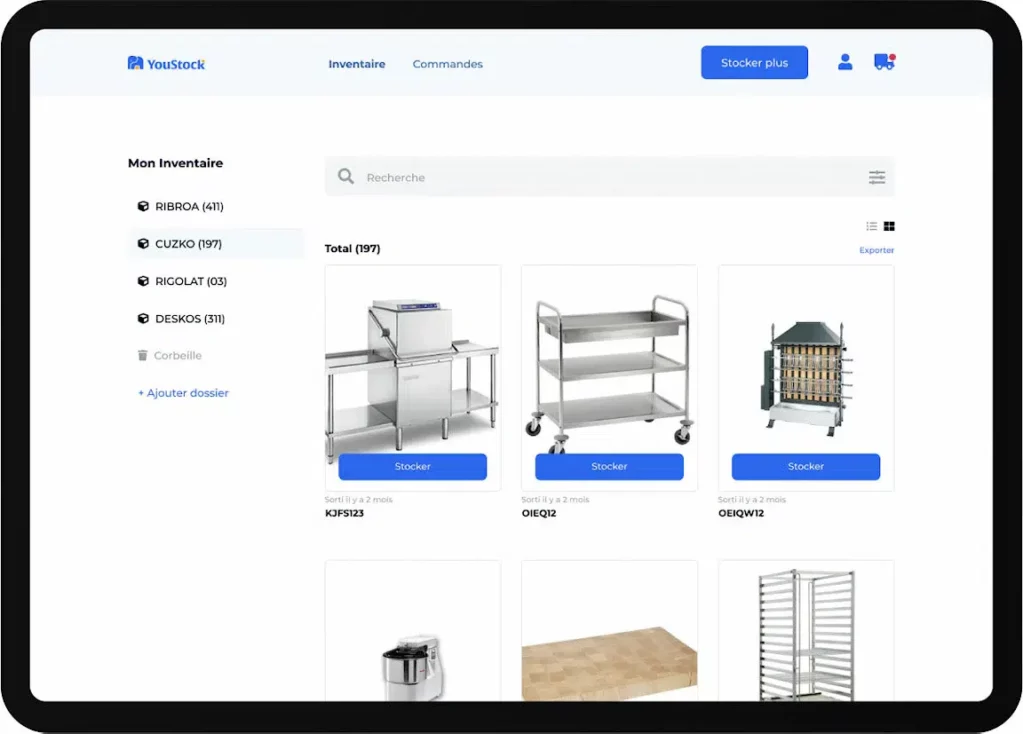 digital inventory storage business YouStock