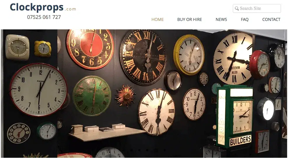 Clockprops website