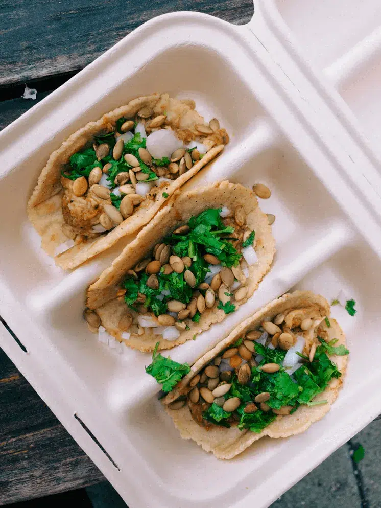 3 tacos to take away