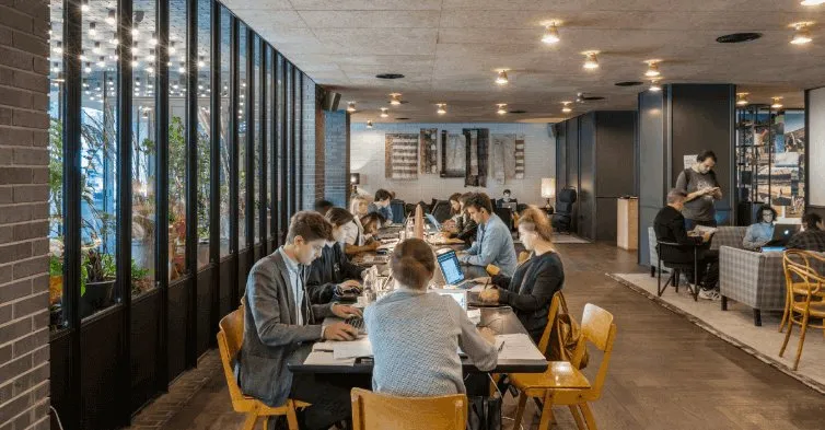 Ace Hotel Lobby Shoreditch London