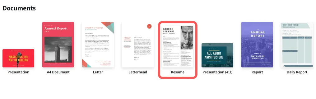 Canva Resume Template