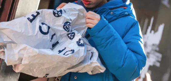 Is it OK to store items in plastic bags