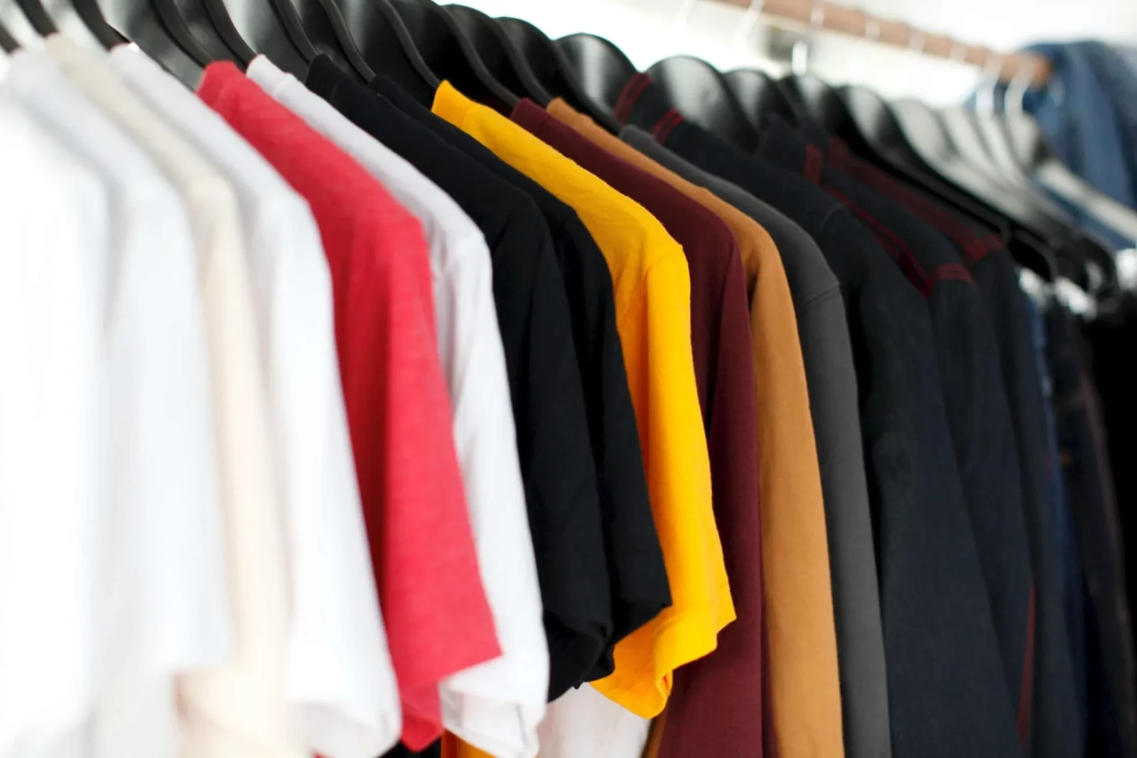 Organise shirts by colour