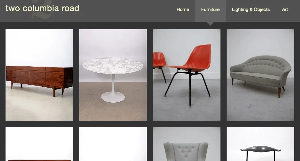 Two Columbia Road website