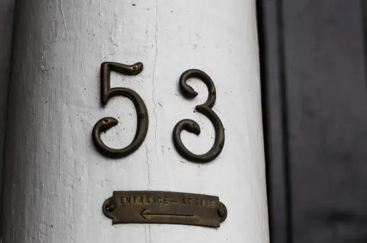 House Number