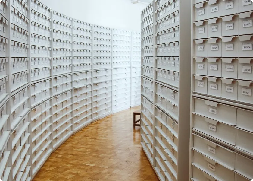 professional archive storage space