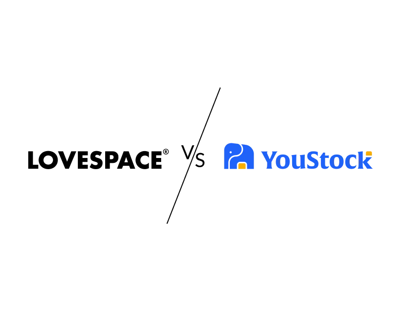 comparison storage between lovespace and youstock