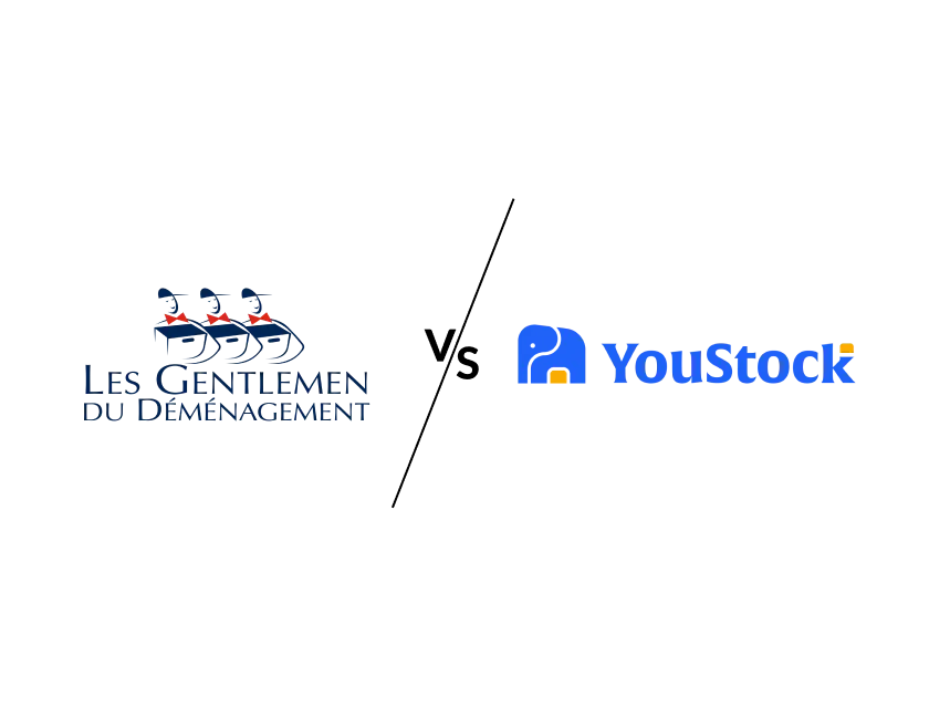 Comparison of moving companies: YouStock vs. Les Gentlemen du Déménagement