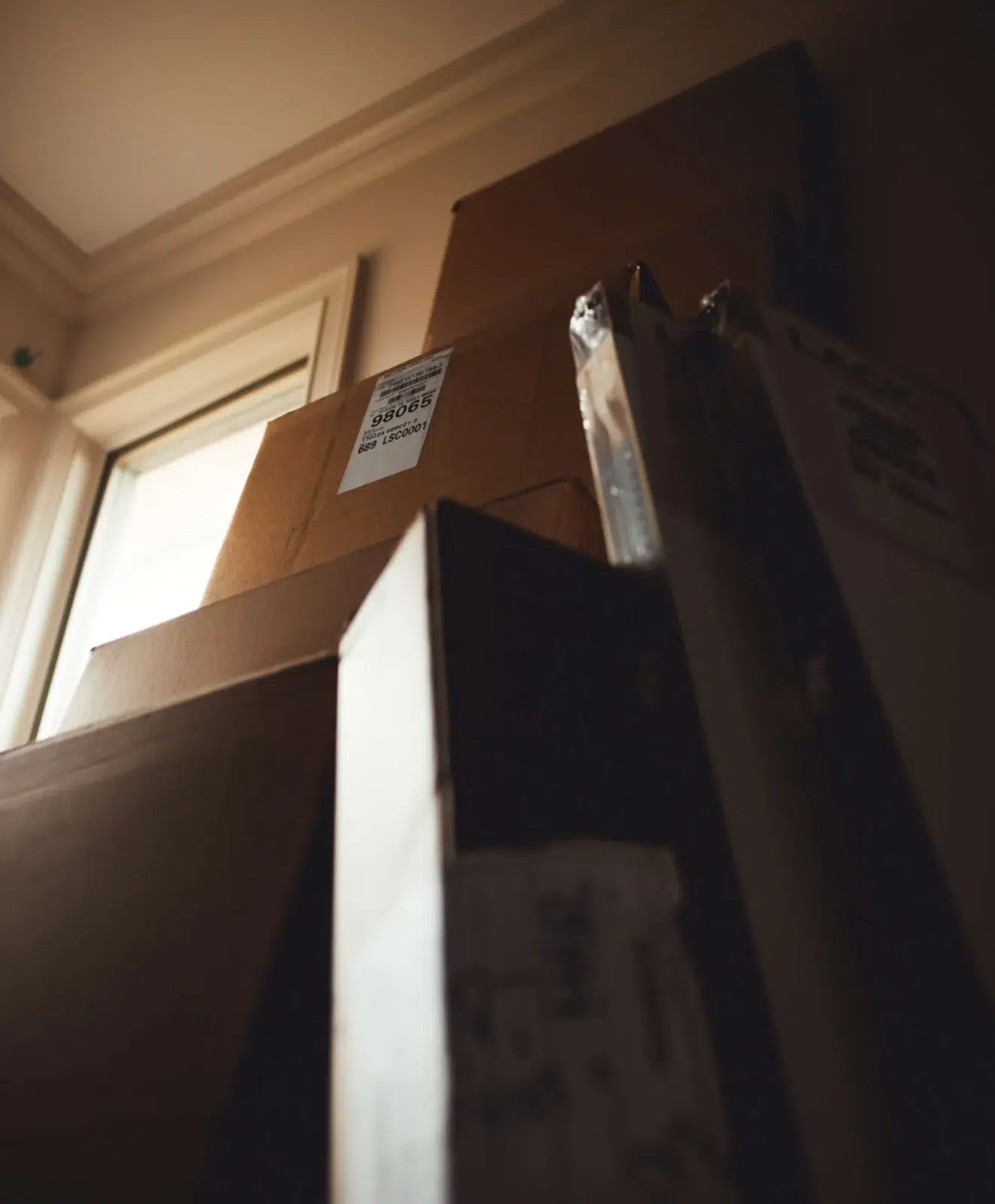 designate area for packed items