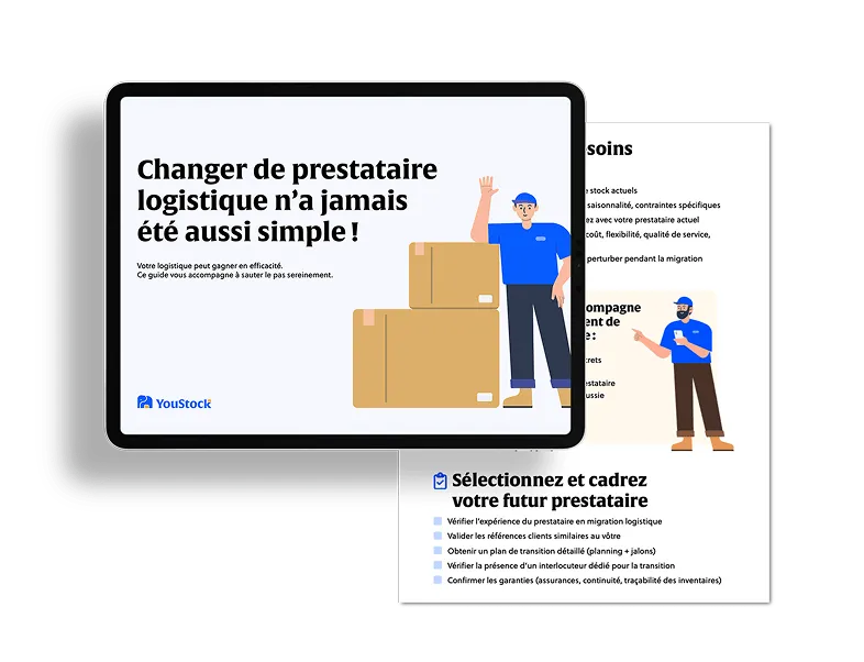 Guide et checklist B2B - Changer de prestataire logistique sereinement par YouStock