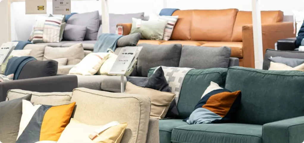 sofa display for purchase