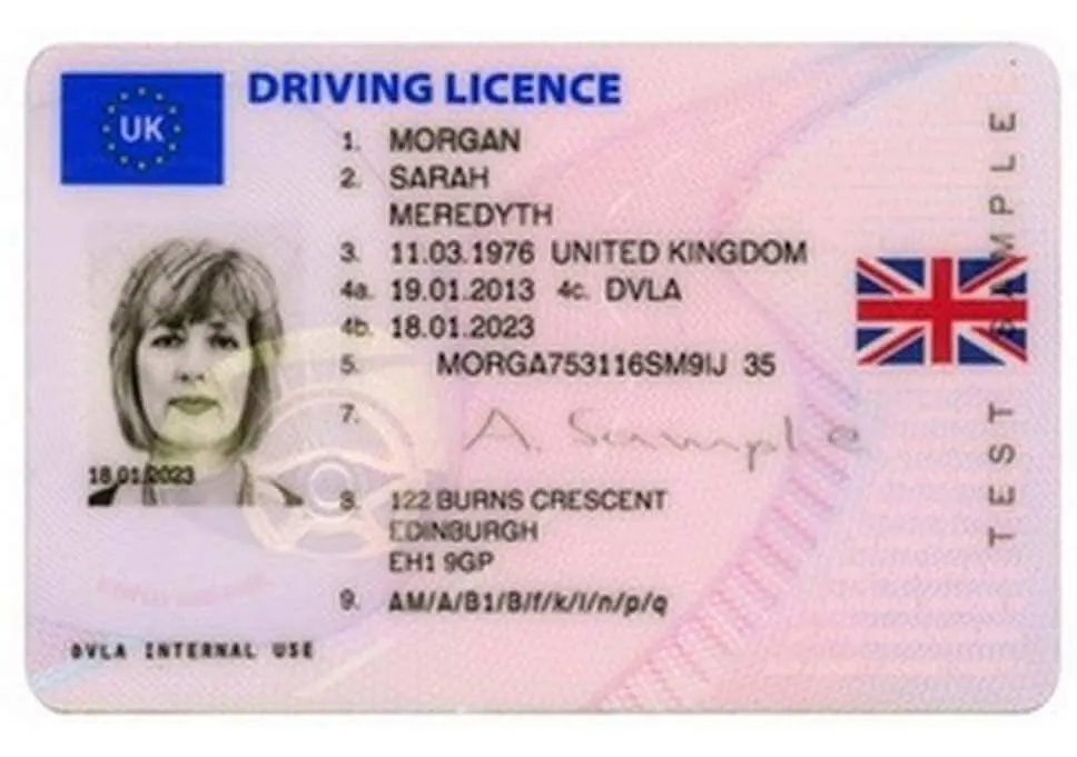 UK Driving Licence