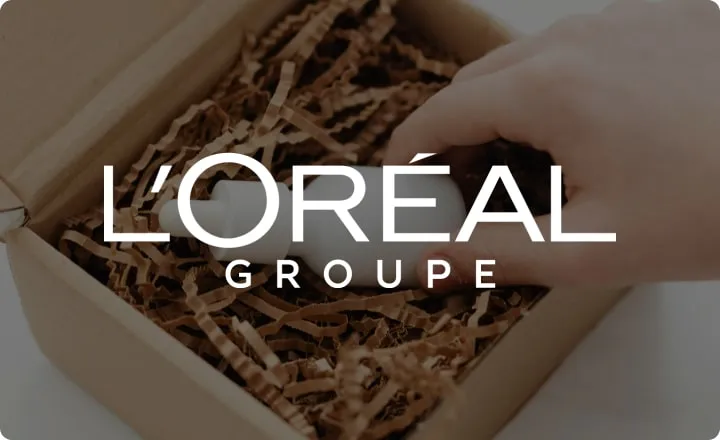 cas client solution logistique l'oreal