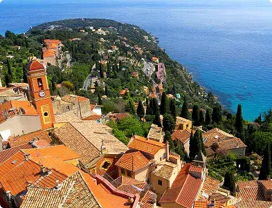 Roquebrune-Cap-Martin vu du ciel