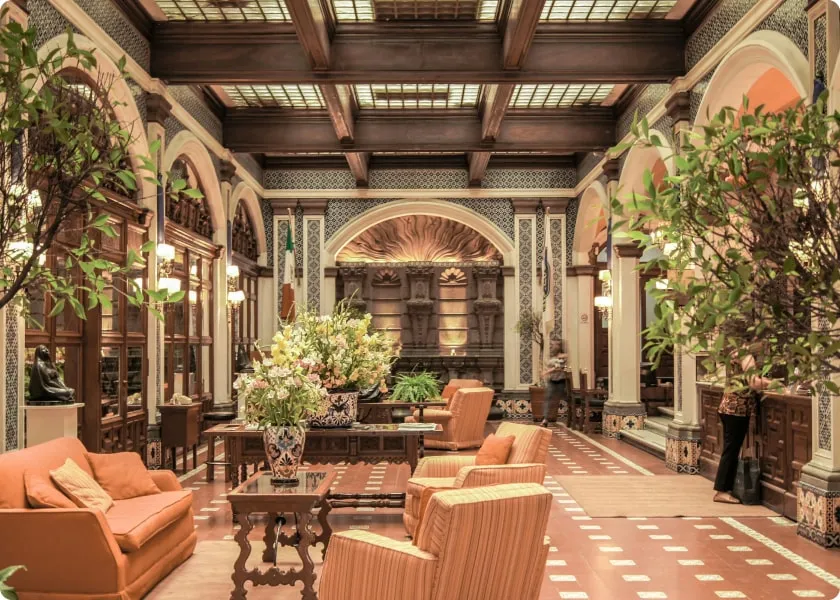 hotel reception room