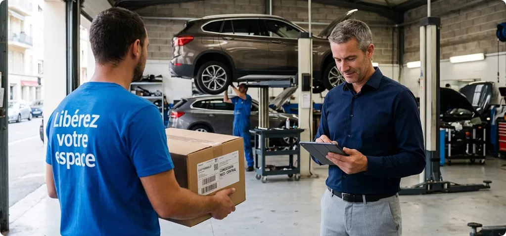 logistique garage pieces detachees