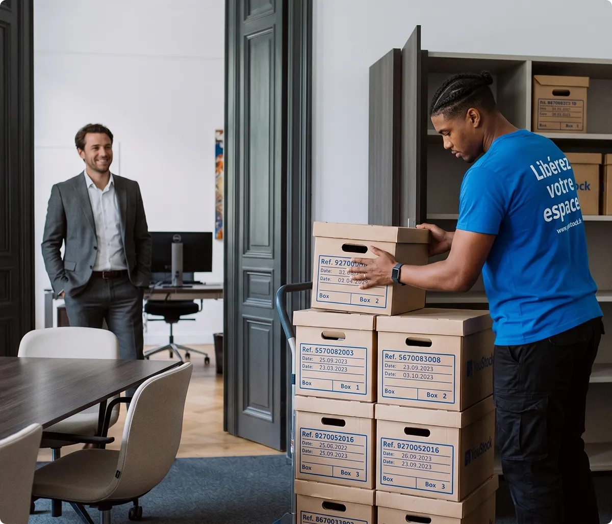stockage archives entreprise