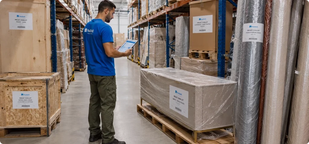 logistique pour architectes et aménageurs d'espace