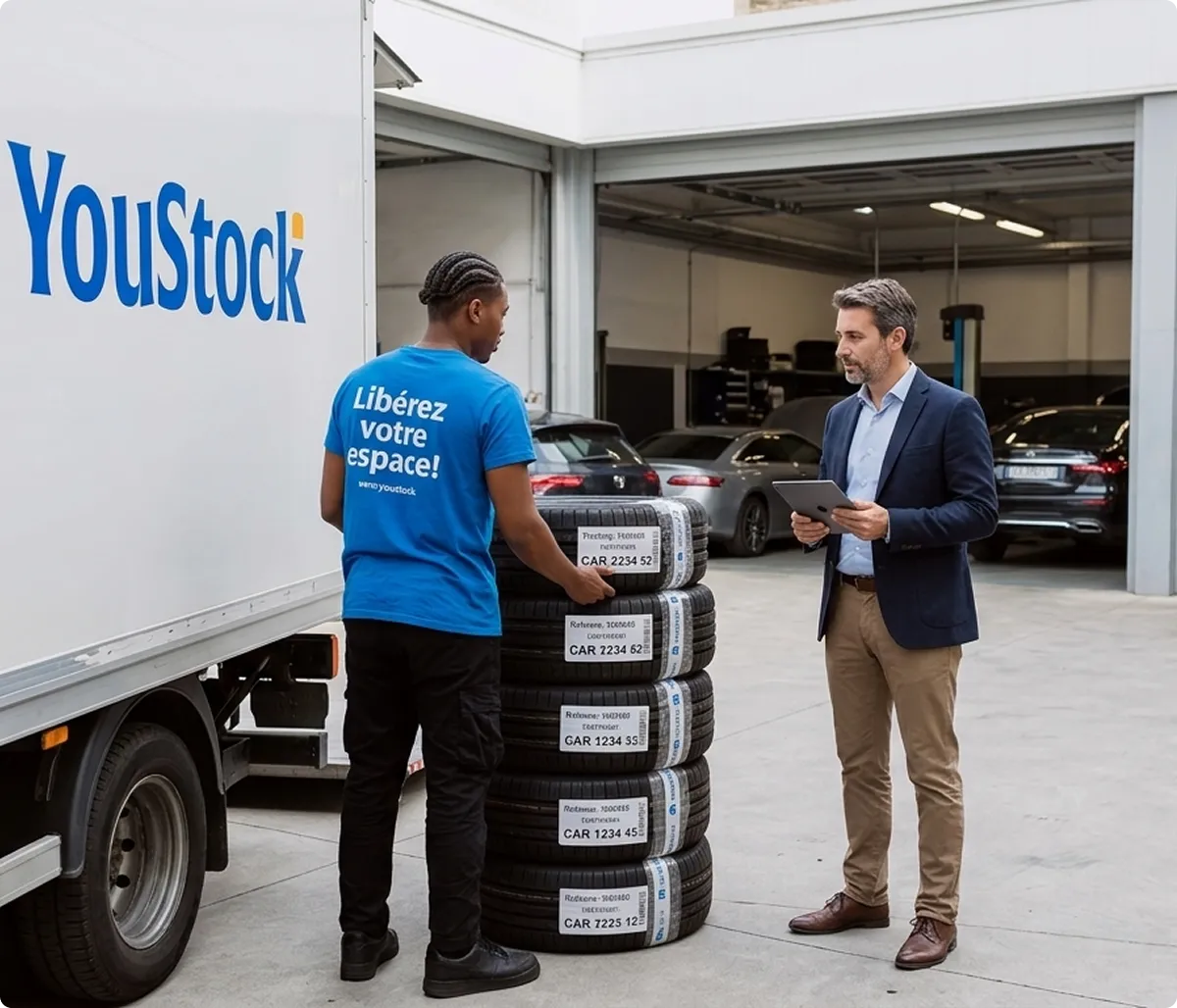 automotive logistics storage for dealerships