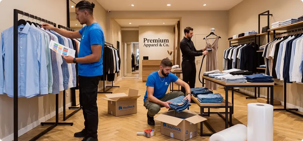 logistics ready to wear and fashion