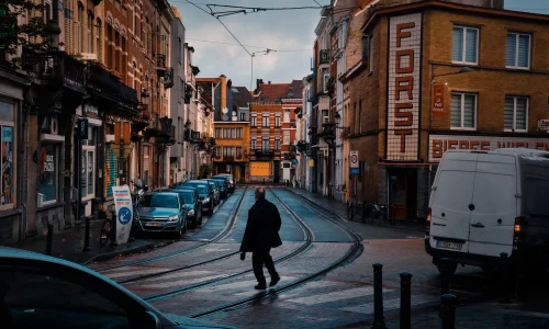paysage urbain à Schaerbeek
