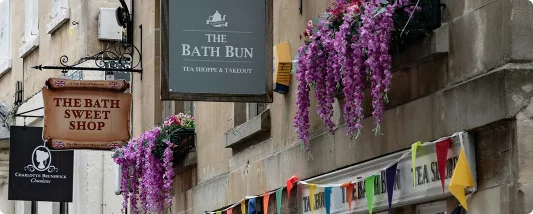 business storage bath