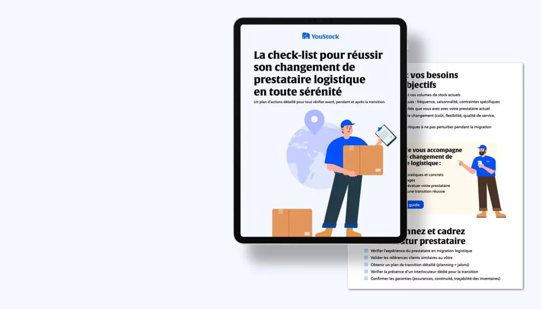 Check-list Changer de prestataire logistique YouStock