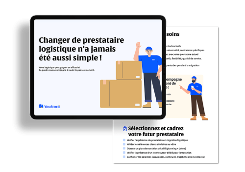 guide et checklist changer de prestataire logistique sereinement par YouStock Guide et checklist B2B - Changer de prestataire logistique sereinement par YouStock